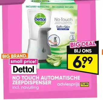 Big Bazar NO TOUCH AUTOMATISCHE ZEEPDISPENSER aanbieding