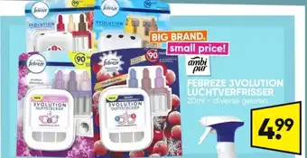 Big Bazar FEBREZE 3VOLUTION LUCHTVERFRISSER aanbieding