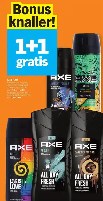 Alle Axe 2 flessen van 250mL