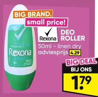 Big Bazar DEO ROLLER aanbieding