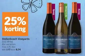 Stellenbosch Vineyards Fles 0,75 Liter