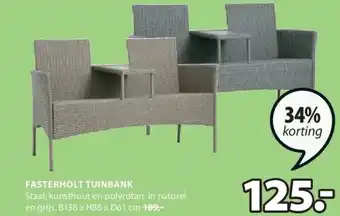 Jysk FASTERHOLT TUINBANK aanbieding