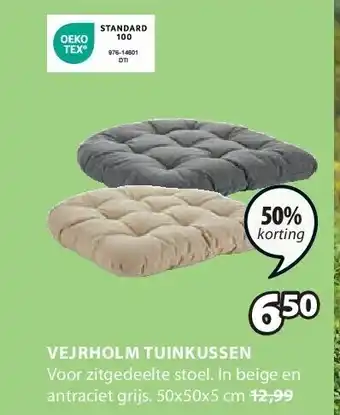 Jysk VEJRHOLM TUINKUSSEN aanbieding