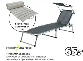 Jysk THORSMINDE LIGBED aanbieding