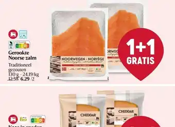 Delhaize Gerookte Noorse zalm aanbieding