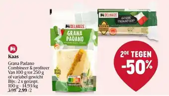 Delhaize Kaas aanbieding