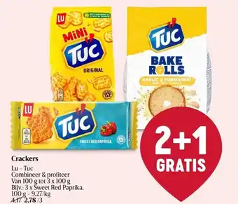 Delhaize Crackers aanbieding