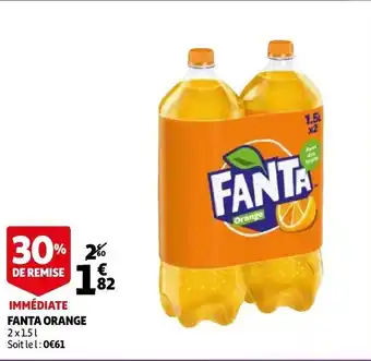 Auchan Immediate Fanta Orange aanbieding