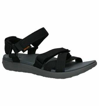 Torfs Teva Sanborn Zwarte Sandalen aanbieding