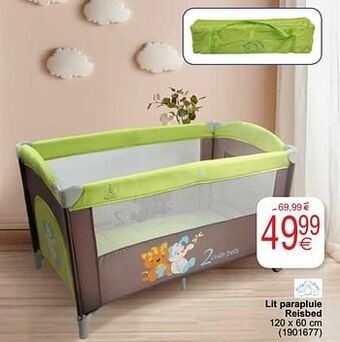 Cora Lit parapluie reisbed aanbieding