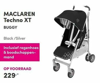 Baby & Tiener Maclaren techno xt buggy aanbieding