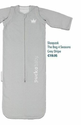 Slaapzak the bag 4 seasons grey stripe