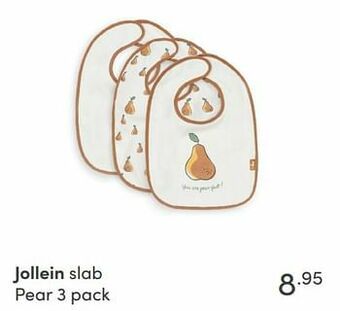 Baby & Tiener Jollein slab pear aanbieding