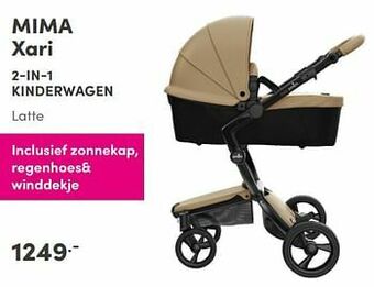 Baby & Tiener Mima xari 2-in-1 kinderwagen aanbieding