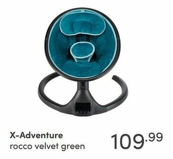 Baby & Tiener X-adventure rocco velvet green aanbieding