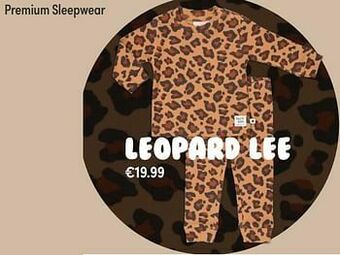Premium sleepwear leopard lee