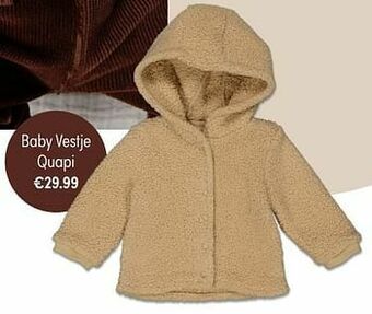 Baby & Tiener Baby vestje quapi aanbieding