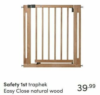 Baby & Tiener Safety 1st traphek easy close natural wood aanbieding