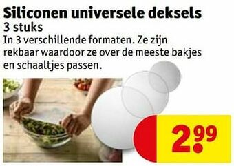 Kruidvat Siliconen universele deksels aanbieding