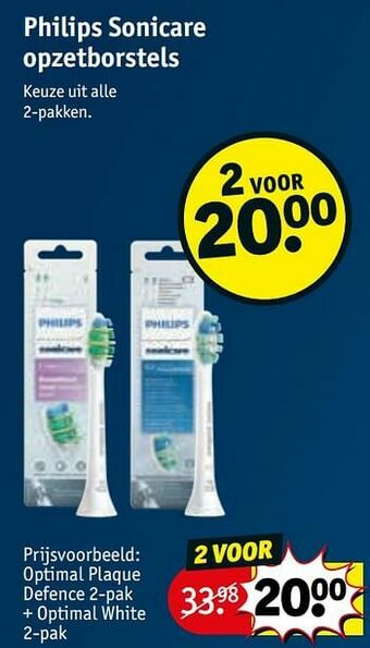 Kruidvat Optimal plaque defence + optimal white aanbieding