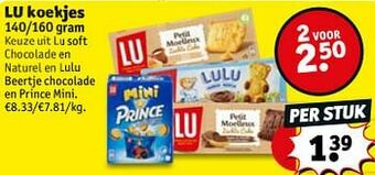 Kruidvat Lu koekjes aanbieding