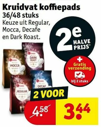 Kruidvat Kruidvat koffiepads aanbieding
