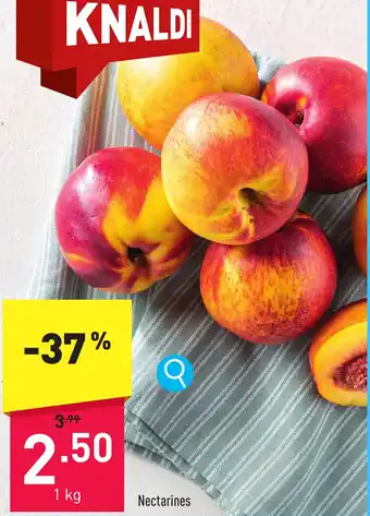 ALDI Nectarines 1 kg aanbieding