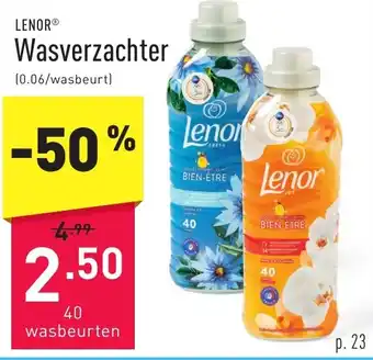 ALDI LENOR Wasverzachter aanbieding