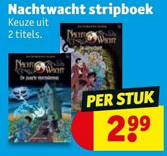 Nachtwacht stripboek
