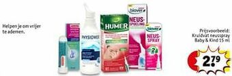 Kruidvat Kruidvat neusspray baby + kind aanbieding