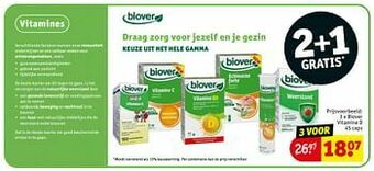 Kruidvat Biover vitamine d aanbieding