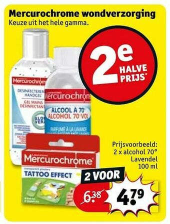 Kruidvat Alcohol 70° lavendel aanbieding
