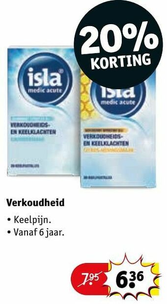 Kruidvat Isla medic acute aanbieding