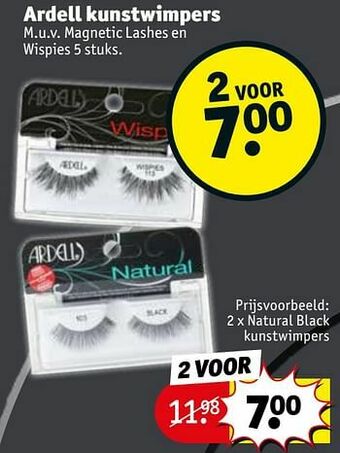 Kruidvat Natural black kunstwimpers aanbieding