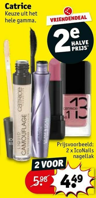 Kruidvat Iconails nagellak aanbieding