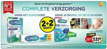 Kruidvat Kleefcrème free aanbieding