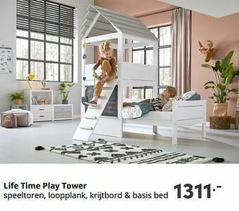 Baby & Tiener Life time play tower aanbieding