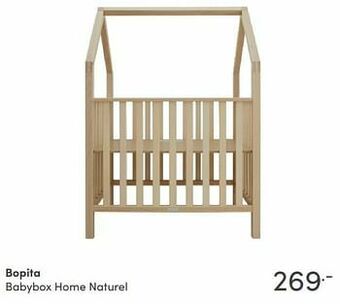 Baby & Tiener Bopita babybox home naturel aanbieding