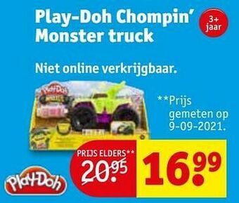 Play-doh chompin’ monster truck