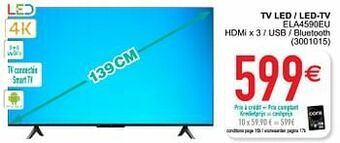 Cora Xiaomi tv led - led-tv ela4590eu aanbieding
