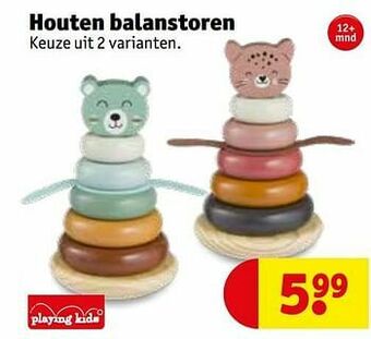 Kruidvat Houten balanstoren aanbieding