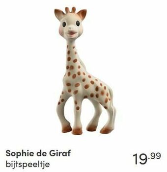 Baby & Tiener Sophie de giraf bijtspeeltje aanbieding