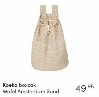 Baby & Tiener Koeka boxzak wafel amsterdam sand aanbieding