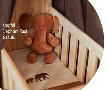 Knuffel elephant rust
