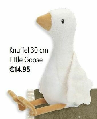 Baby & Tiener Knuffel little goose aanbieding