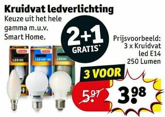 Kruidvat Kruidvat led e14 aanbieding