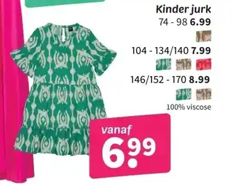 Wibra Kinder jurk aanbieding