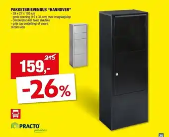 Hubo PAKKETBRIEVENBUS “HANNOVER” aanbieding