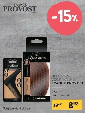 Di FRANCK PROVOST aanbieding