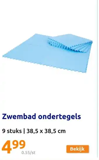 Action Zwembad ondertegels aanbieding